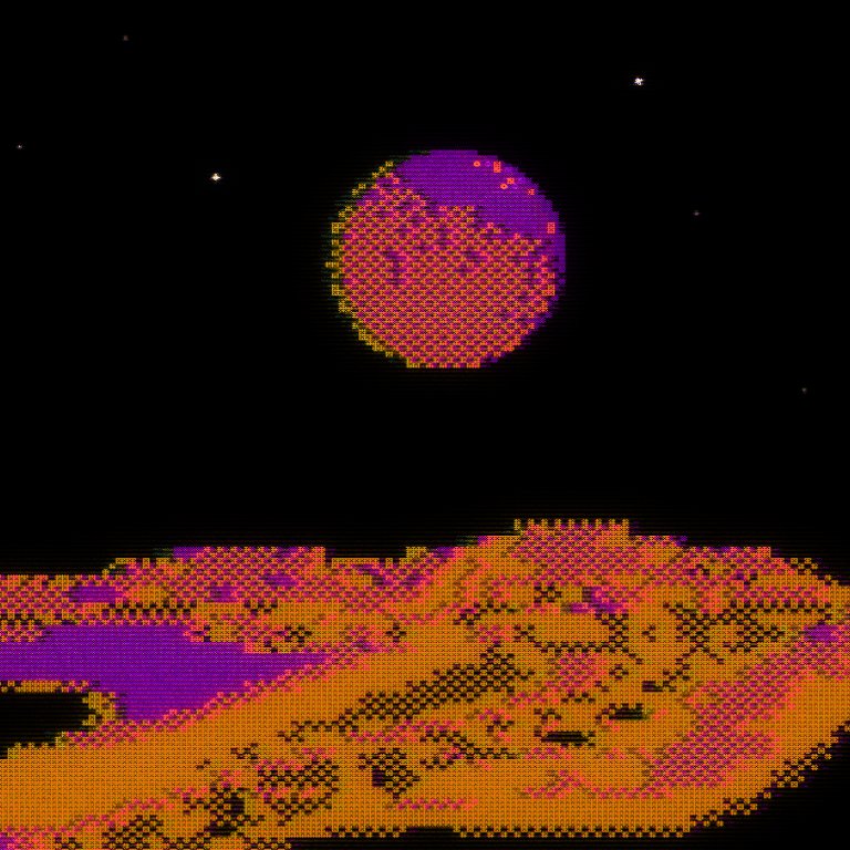 The image features a large, colorful planet with a red circle in the center surrounded by orange lines. The planet appears to be floating in space against a black background, creating an interesting contrast. The caption of the image reads "$PLANET is gathering a fearless community around one shared mission: push the signal further, grow the orbit and turn Fire Planet into a name the entire Solana timeline recognizes #solana #web3 #pumpfun #memetoken". This post seems to be related to the Mars Colony 2020 project or something similar.