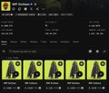 A digital trading interface displays a row of seven identical pixel-art "Robin Wif Hat" character badges with the title "ROBIN WIF HAT" visible, representing the meme coin referenced in the post. The interface shows various price metrics including $0.16 ETH and $2.4M market cap alongside a 4,444 supply figure, matching the launchpad details mentioned.