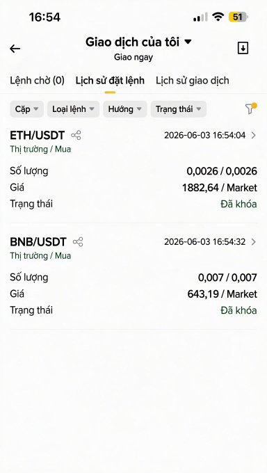 The image shows a smartphone screen displaying information about different cryptocurrencies like etherusd and bnsdt. The screen's focus appears to be more towards a cryptocurrency trading app rather than a social media platform or messaging app, as suggested by the context provided in the caption. This could mean that the person using their phone is trying to understand market trends related to cryptocurrency investments or transactions.
