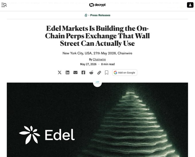 The image shows a news article that discusses the recent decision by Edel Markets to launch its initial coin offering (ICO) for tokenized equities, which are part of a cryptocurrency market structure. This new technology allows investors to trade tokens based on actual equity shares in companies instead of just digital tokens or fiat currency. One reason for this shift is that tokenized equities offer higher scalability and efficiency than traditional token exchanges because they can be tracked and invested in more easily, allowing for faster transactions. The post also discusses how Edel Markets is using blockchain technology to address some of the limitations of existing market structures by creating a platform for tokenized equities trading.