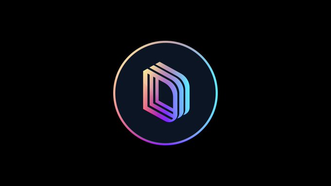 A circular Drift logo featuring a stylized "D" design with iridescent pink, purple, and blue gradient coloring is displayed against a black background, visually representing the Drift Foundation as it opens DFX claims for April 1 incident losses.