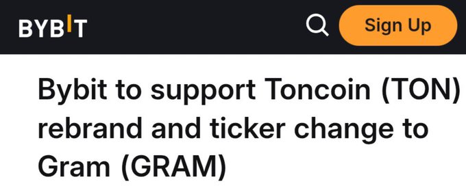 The image features a post about supporting a coin called TonCoin by repositioning it as a new "rebranded" coin with a change of "ticker version". The post mentions that this new coin will be available for trading starting on June 15th, and it is a welcome back to the cryptocurrency market. However, the old version of the coin is being removed from circulation on May 14th. There's an image in the bottom left corner which shows TonCoin as a piece of paper money.