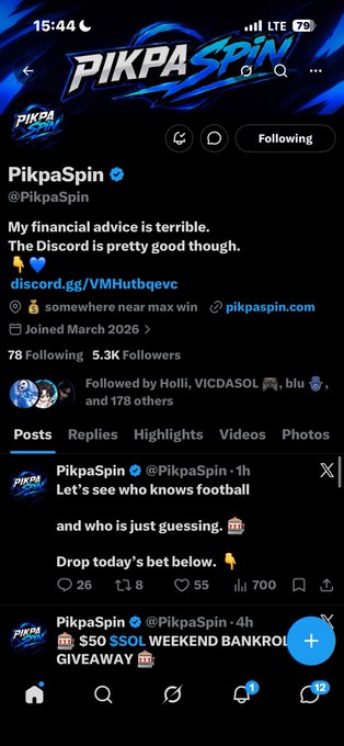 The image shows a social media feed with several posts, including one that says "Let's see if we can win today below". The main post appears to be about a recent bank account victory or win from someone named BakyXRTtW2cdivHrqoENQhSfaMjGLRgDudV8QSBGcKNf. This post is the most prominent in the image, and it seems to be the main focus of discussion on social media platforms.