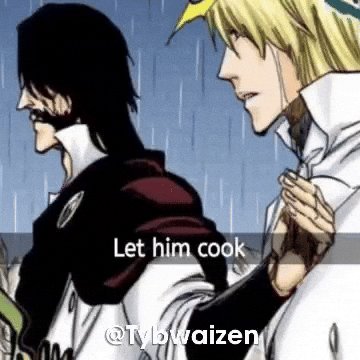 ikeb3 and tk4, two characters from a TV show or anime, stand together on a rainy day with umbrellas.