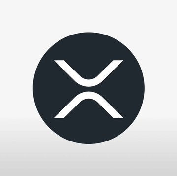 The image displays the XRP logo—a stylized white "X" inside a dark circular badge—paired with a post announcing Ripple's integration of XRP and its RLUSD stablecoin into Stripe and Tempo's Machine Payments Protocol for AI-driven payments.