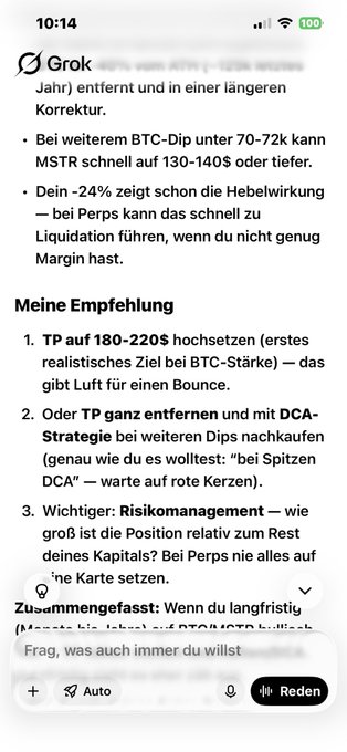 The image shows a screenshot of a post with German text, which appears to be written in English. The post discusses Bitcoin and its potential for growth, stating that Bitcoin has been growing at an impressive rate over the past few years. It also mentions Bitcoin's current value of around $843,000 and how it is expected to grow even more as Bitcoin gains momentum. The post includes a link to a chart showing Bitcoin's price history, which further supports the idea that Bitcoin is a valuable asset.