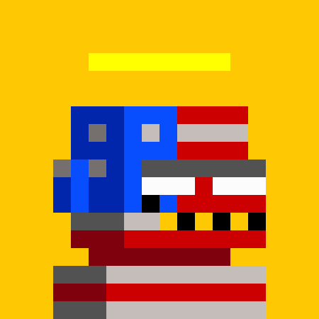 A pixel-art style image featuring a colorful blocky figure with "Zillions" at the top, rendered in a bright yellow and multicolored retro video game aesthetic. The simple digital design and blocky layout evoke the visual style of classic 8-bit or 16-bit gaming graphics, fitting the playful "Zillions" theme.