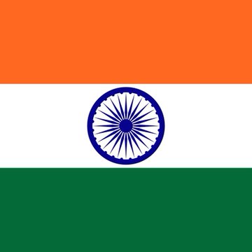 The image shows the national flag of India, featuring horizontal stripes of saffron, white, and green with the navy blue Ashoka Chakra wheel centered on the white band. It visually represents the country mentioned in the post regarding India's Parliamentary Finance Committee's recommendation for an interim crypto framework through Self-Regulatory Organisations.