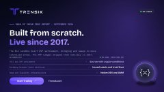 A website screenshot for Trenziq with the headline 'Built from scratch. Live since 2017.' displayed against a purple background.