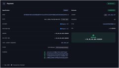 A dark-themed forum or chat interface displaying a message about Bitcoin.