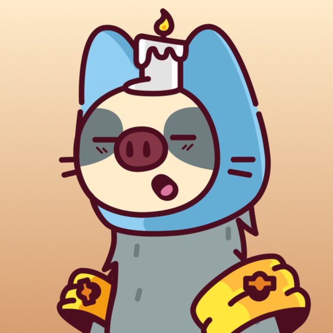 A cartoon character wearing a blue hood with a lit candle on top holds two gold coins while appearing to snore, with the caption indicating this Sloooth NFT (#1774) sold for 78.01 $APE between two wallet addresses, emphasizing the slow but real movement of the collection.