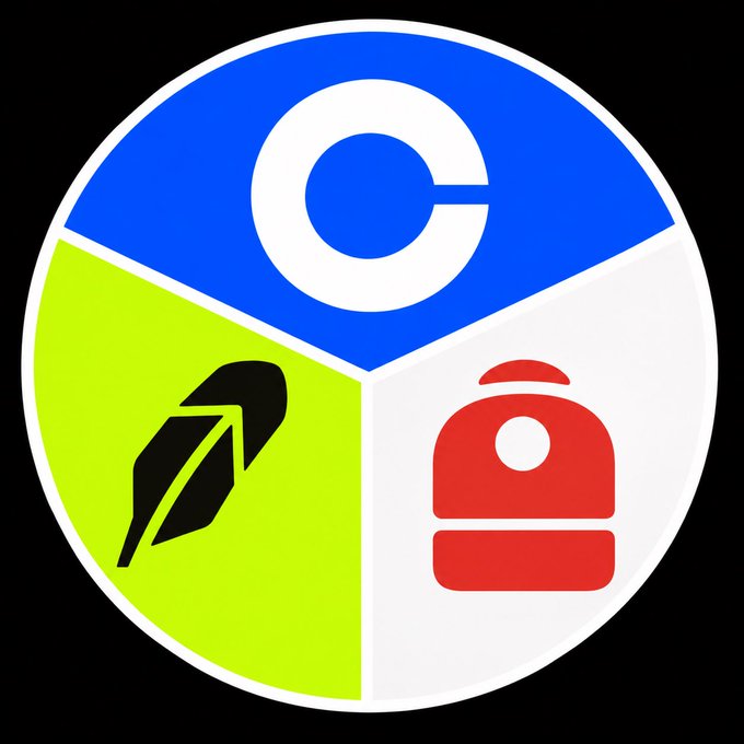 Logo featuring a circular design divided into three sections: blue with a white 'C' (top), green with a black quill/arrow (bottom-left), and white with a red backpack icon (bottom-right).