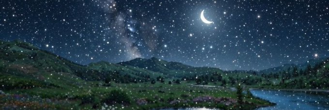 The image shows a beautiful night sky with stars, a crescent moon, and a planet visible among them. The surrounding landscape features a river flowing through a green valley below. In the context of the accompanying post, the question asks if atmos will continue leading Supra as the team expands. Given that the team is building hands down, it can be inferred that the answer to this question would likely be "no." As the team continues to expand and build more structures or infrastructure, the natural landscape might be altered or even destroyed in some cases. However, if the team maintains a balance between development and preservation of nature, they could potentially minimize any negative impact on the environment while still progressing as a chain.
