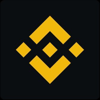 The image displays the yellow Binance logo on a black background, representing the cryptocurrency exchange. It accompanies a post announcing an upcoming Binance monthly burn for the $LUNC token.