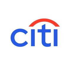 The blue Citi logo with its signature red arc is displayed on a white background.