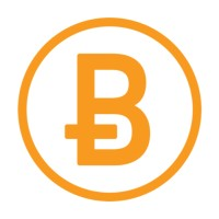An orange circular Bitcoin logo featuring the stylized "B" symbol used as the icon for the cryptocurrency.