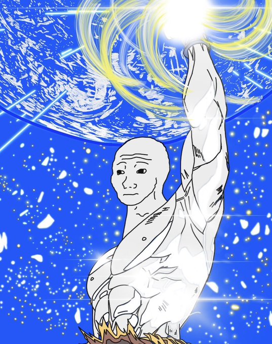 "WOJAK oneth" means that the image has been edited with Photoshop, a popular photo editing software.