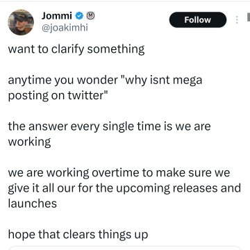 The image shows a white background with black text that reads, "I hope you clarify something" followed by a list of reasons why someone might want to clarify something. The text seems to be written in a casual or informal style, possibly from a user named Joakim.