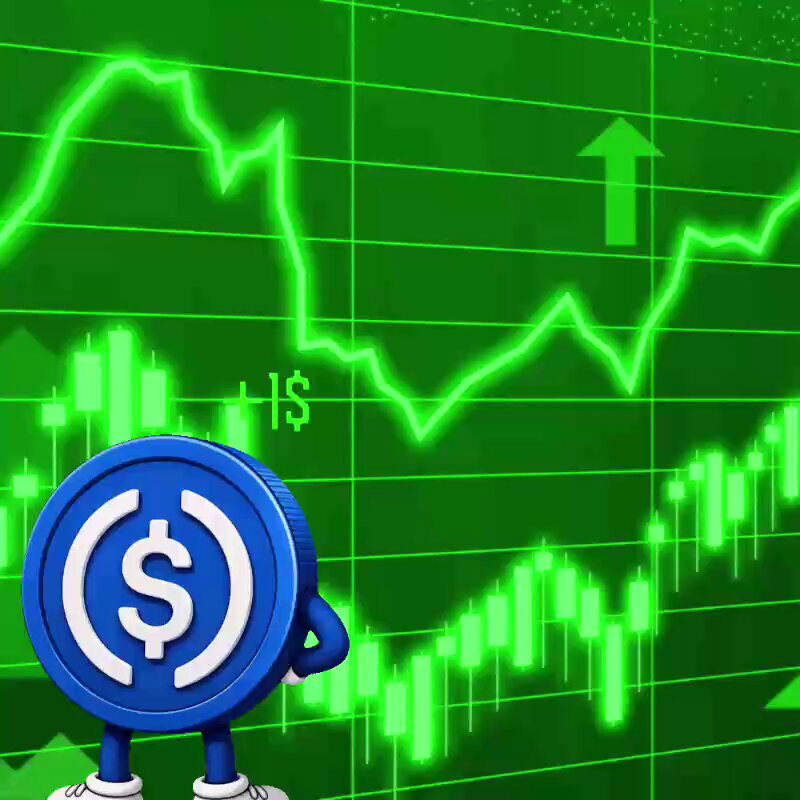 The image features a blue-colored coin with white "C"s, which appears to be a representation of Bitcoin or other cryptocurrencies. The coin is positioned next to a financial graph that displays various symbols representing different market trends such as stock prices or asset values. This scene suggests that the coin has been minted by a cryptocurrency mining company and is being showcased in an online environment promoting digital currency and investment opportunities. The image seems to be related to a meme, possibly encouraging people to engage with cryptocurrency-related topics and consider investing their funds in this emerging market.