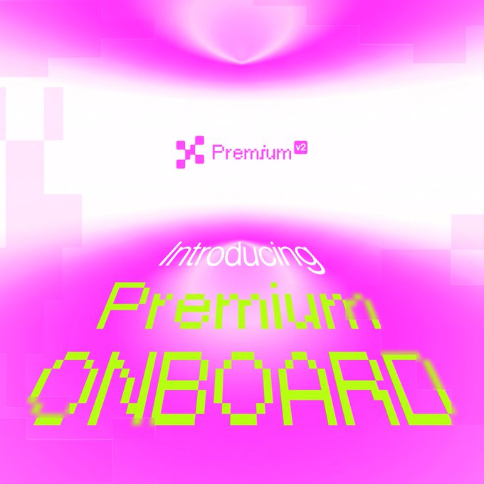 Vibrant pink and green Y2K-style graphic announcing 'Introducing Premium Cybergoth' with a small 'Premium v2' label.