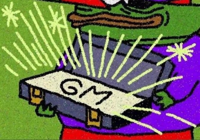 Cartoon illustration showing the Grinch character holding a silver USB flash drive that is glowing and emitting light rays against a green background.