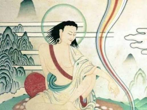This image depicts a figure with a halo and flowing robes, reminiscent of spiritual or enlightened beings, visually connecting to the post's mention of mentorship by @RyoshiResearch of @Shibtoken and @wearecultdao. The imagery evokes a sense of guidance and wisdom, aligning with the concept of mentorship.