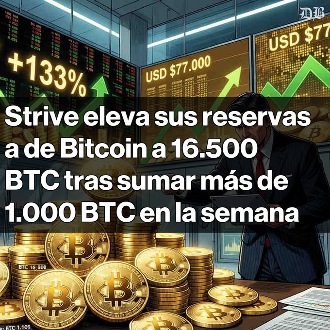 The image shows a man standing at a desk with stacks of gold coins, including Bitcoins, which are worth 16,500 US dollars each. The text in the image suggests that the man is trying to sell these coins for 1,000 US dollars. This could be an advertisement or promotional material related to Bitcoin trading and investing.