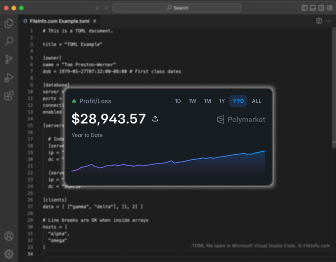 This photo shows a program that tracks the performance of an online bot (botmarket). The code appears to be in XML format. A user interface indicates that the bot's success rate can now be seen as an active indicator, currently at 1, with a projected value of 2, indicating growth and improvement over time.
