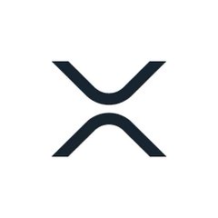The image displays the XRP cryptocurrency logo, a stylized black "X" symbol on a white background, representing the digital asset that Bitwise clients purchased $15.4 million worth of according to the post.