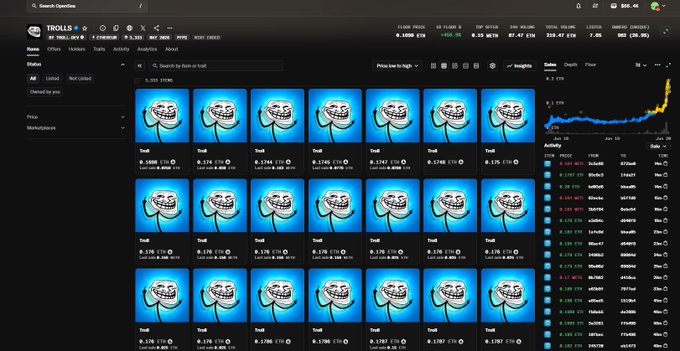 The image shows a computer screen displaying a grid of images, with each row containing ten different images. The first row has three images, while the second row has six images, and so on until the last row which contains nine images. The images are of various sizes and colors, creating an interesting visual effect. The background color is blue, providing a contrast to the white text that appears in the bottom left corner of the image.
