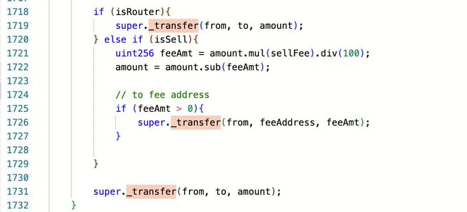 This image shows a screenshot of a programming environment with several text boxes displaying information about the process taking place. It's a computer error that caused the loss of $111,000 for DIP. The bug was in the token's own code regarding transfers between accounts and trades. Specifically, there were multiple transfers made to an account twice, which led to the loss of the reserves being doubled. This error also caused other tokens to be drained from a wallet (which should not have happened), resulting in another $111,000 being lost today due to the oversight or programming error.