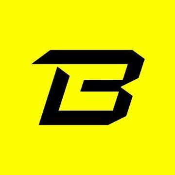 The image features a stylized black logo on a yellow background, displaying a sharp, angular design that appears to form the letter "B" or possibly the word "BLAST." This serves as the branding for Blast, the Ethereum Layer 2 network mentioned in the post that is unfortunately shutting down due to unsustainable economics.