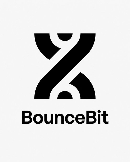 The image displays the BounceBit logo, featuring a stylized black "X" emblem above the company name in bold text, which relates to the accompanying post announcing BounceBit's permanent shutdown of its Layer 1 blockchain following a major 286.5 million BB token exploit.