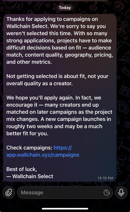 The image shows a text message screen displaying a conversation between two people discussing Wallchain, a messaging app. The conversation also includes an email address attached, suggesting that someone may be seeking help or information about Wallchain from an individual who has not yet added their account. A post on social media claims to prove that Wallchain is worthless for small account holders, and another post refers to the same person as being "Wallchain Select". The text on these messages states that Wallchain won't add value, but it's worth a try to improve upon it or even prove them wrong by showing wins.