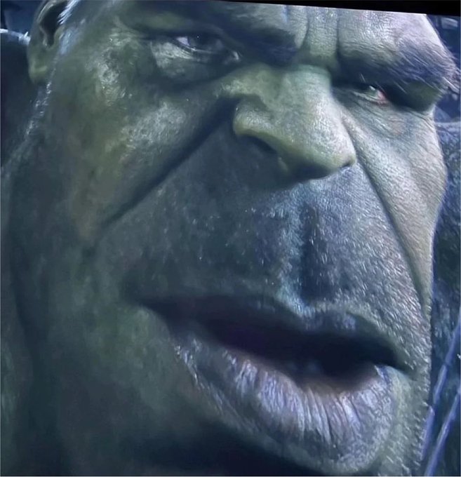 A close-up of the Hulk's intense, grimacing green face with furrowed brows, paired with the welcoming message "welcome to my world" and a Solana token contract address, suggesting an invitation into a volatile or monstrous crypto experience.