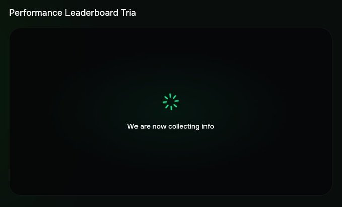 The image shows a computer screen with a green star icon, which indicates that the user's progress has been paused or temporarily halted for some reason. There are no texts visible in the image, but the presence of the star suggests that there might be an issue or problem preventing the completion of the task at hand. The post about the leaderboard update implies that the user is waiting for their rank to appear and is likely experiencing a delay in receiving the results of their efforts.