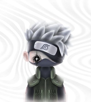 A 3D-rendered chibi character with spiky silver hair, a Hidden Leaf Village headband, and a green flak jacket—styled as a young ninja from the Naruto anime series—is featured as the first "PYO Honorary" NFT, awarded to @Frankie_NFT_ for being a top 10 holder.