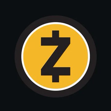 The image features a logo consisting of a black circle with a yellow dollar sign in the center, surrounded by white lines. The text below the logo reads "UPDATE: Zcash devs finalized the Ironwood upgrade, adding a new Orchard shielded pool to reduce the risk of unlimited counterfeit $ZEC circulating. ZEC has now recovered +80% from its intraday low of around $252 on June 5." This update might be related to the value or currency associated with the coin being used in the logo.