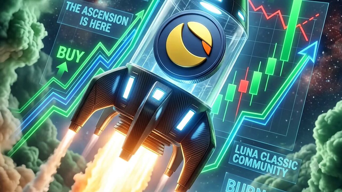 The image shows a rocket ship flying through the sky, with the words "Lunar Pump Is Coming" written below it. This suggests that there might be an upcoming event or development related to space exploration or technology. The presence of the rocket ship in the context of a trading chart and text about investing implies that this post could provide investment advice, information about certain stocks or projects tied to space exploration, or simply an interesting piece of art featuring a futuristic concept.