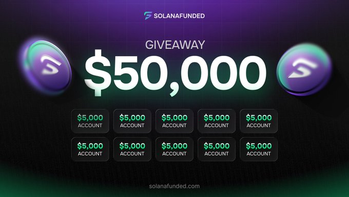 The image is an advertisement for a website selling cryptocurrency, specifically a competition with a $50,000 bonus fund that will be awarded to the winner once they enter into the challenge.