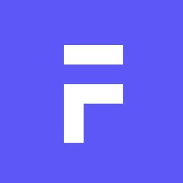The image features a large white letter "F" on a purple background, likely serving as a logo or branding mark. It visually represents "Figure Markets," the decentralized exchange highlighted in the post as having surpassed PancakeSwap AMM V3 in 24-hour DEX trading volume, with $361.1M compared to $359.2M.