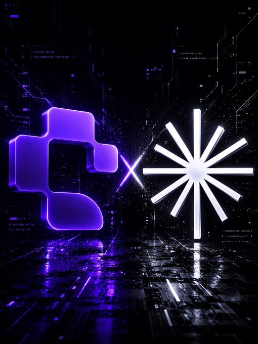The image features a purple square and a white star against a black background. The caption below the image reads "Focus on what is in the image and how it relates to the post."