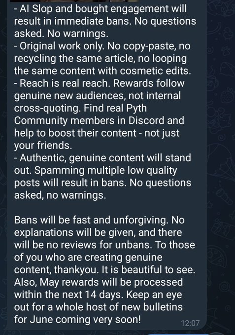 The image shows a text message that appears to be from an AI stop and bought engagement service. It contains an email address and a link to an account where users can download new campaign posts for the upcoming event. The email states that there will be a contest, where users will have a chance to win money if they create Memes about the upcoming event. A list of rules is provided for the contest, indicating no questions or answers are accepted and rewards will be given only to those who submit their Memes promptly.