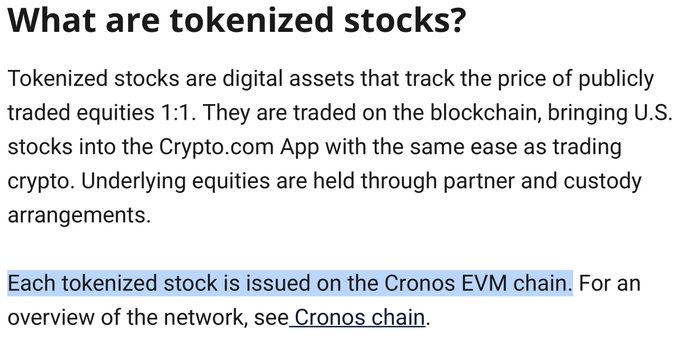 In the image, there are two main objects: a white background at the top of the frame, which reads "What are tokenized stocks?"; and a gray text box located beneath the image, containing information about cryptocurrency trading and tokenization. The text box seems to be providing details on what tokens can be used for and how they can be leveraged in the world of digital assets or cryptocurrencies.