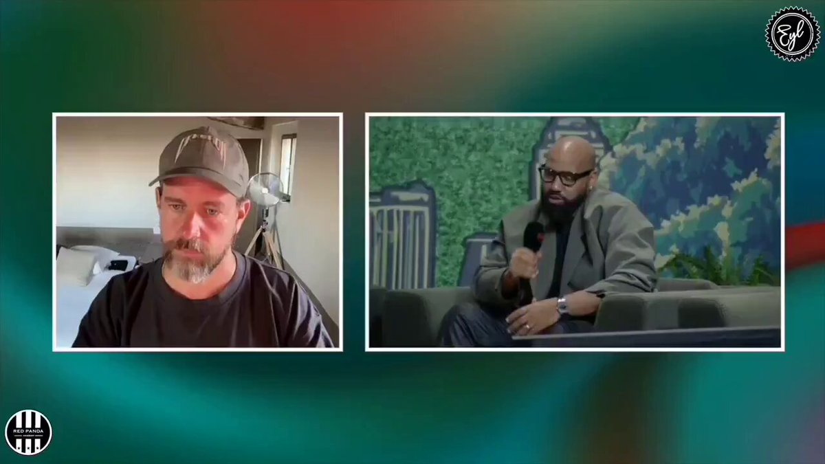The image shows two men sitting next to each other, with one man wearing a hat and the other wearing glasses. They are both talking into microphones during an interview or discussion. The caption below the image reads "BILLIONAIRE JACK DORSEY EXPLAINING WHY #BITCOIN ALWAYS GOES HIGHER AFTER every market crash DIP IS TEMPORARY". This statement suggests that Bitcoin's value tends to increase after a market crash, and it is related to the conversation between the two men.

The image also includes a logo for Bitcoin, which further supports this idea of Bitcoin's resilience in the face of market crashes. The presence of these elements in the image reinforces the notion that Bitcoin always goes higher after every market crash.