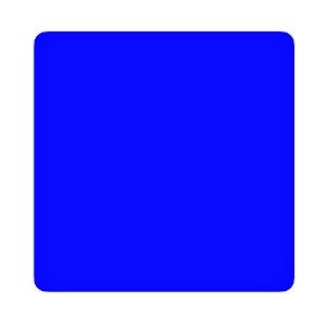 A solid blue square displayed as a graphic placeholder, with no text or symbols visible. The image appears to be a simple blue icon or banner element accompanying the post about registering AI Agents on the Base ecosystem to increase airdrop eligibility.