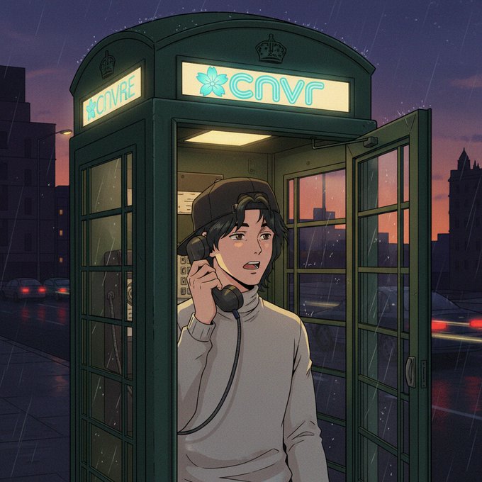 The image features a man standing inside an old-fashioned green telephone booth with his hands on the phone receiver. The scene takes place at night, with the sky visible through the window of the booth. There are no other people or objects present in the image, and the focus is solely on the man interacting with the phone.

The post seems to be discussing a new app called @useTria that focuses on utility rather than speculation. The main idea behind this app is to provide users with tools for trading, spending, earning, and moving assets across chains. This app aims to help people manage their finances more efficiently by offering them various financial services in one centralized platform.