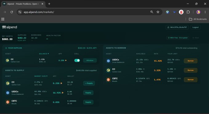 The image shows a computer screen displaying an application called Alpendhq that tracks cryptocurrency trading activity. The interface allows users to view various information about their trading positions or search for specific cryptocurrencies within their portfolio. There are multiple coins on display, indicating a wide selection of tradable assets. A person is actively engaging with the Alpendhq software by checking their account and making transactions.