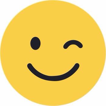 The image features a large yellow smiley face with one eye closed and the other eye open. The caption below the image reads, "Binance @binance have been dropping hints for a long time now that they're coming to Saudi Arabia in full force! That'S what I got from it!".