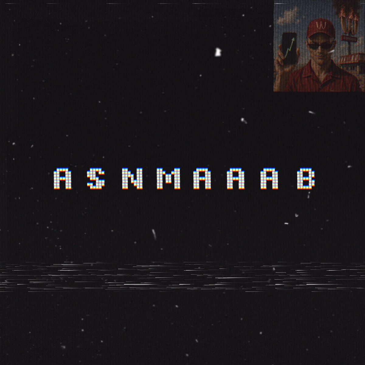 The image features a poster for The Simulation, which has been edited with a black and white filter that gives it an old-fashioned appearance. The poster includes text that reads "ASNMAAAB" and "In less than 24 hours, The Simulation begins! 333 Unique Artworks. PHASE 1 — ALLOWLIST 0.02 ETH — 1 Hour ... PHASE 2 — PUBLIC 0.03ETH — Until Sold Out Mint Link". This post is about a new album release by The Simulation artist, which has been edited to create an artistic and visually appealing look for the poster.